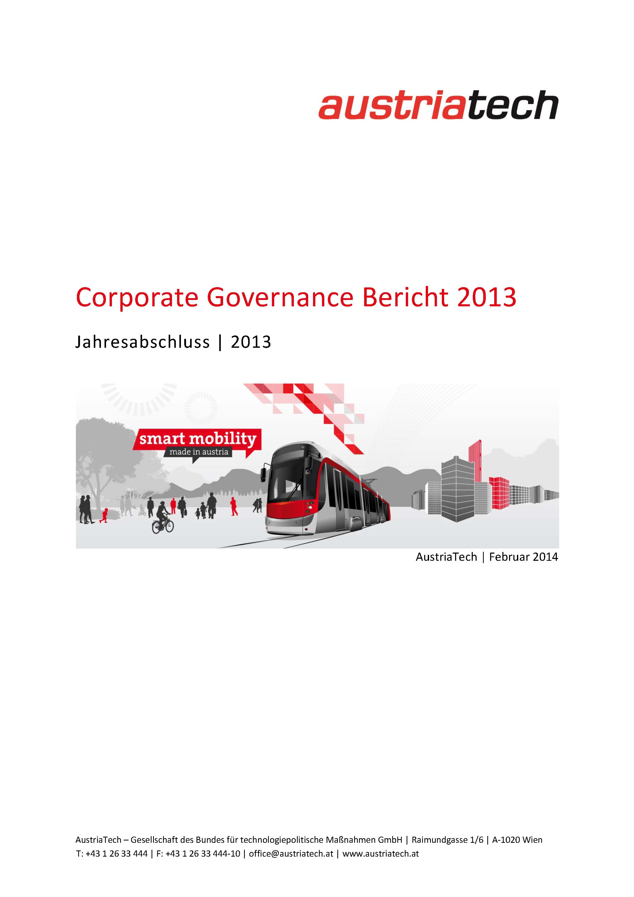 AustriaTech Corporate Governance 2013