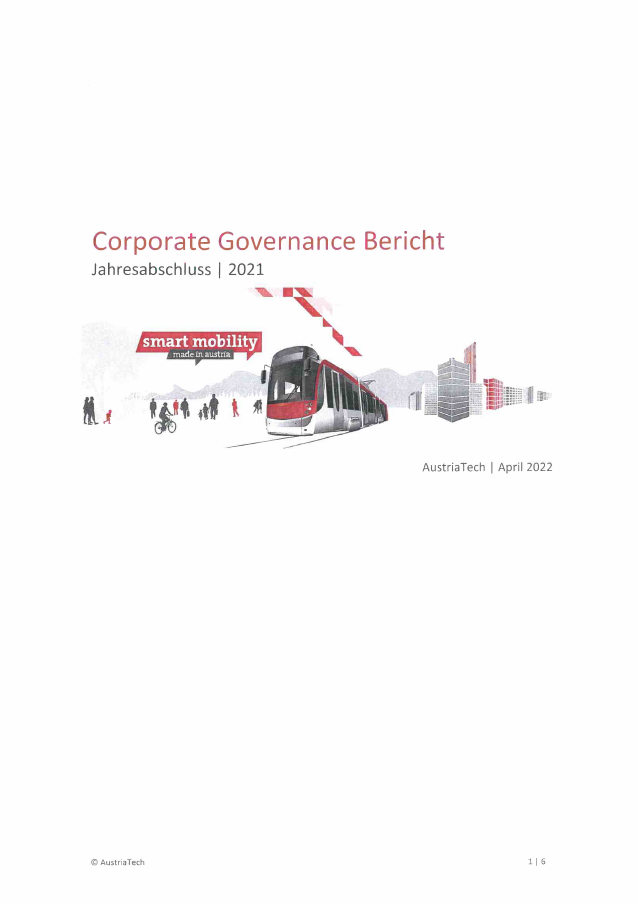 Corporate Governance Bericht 2021
