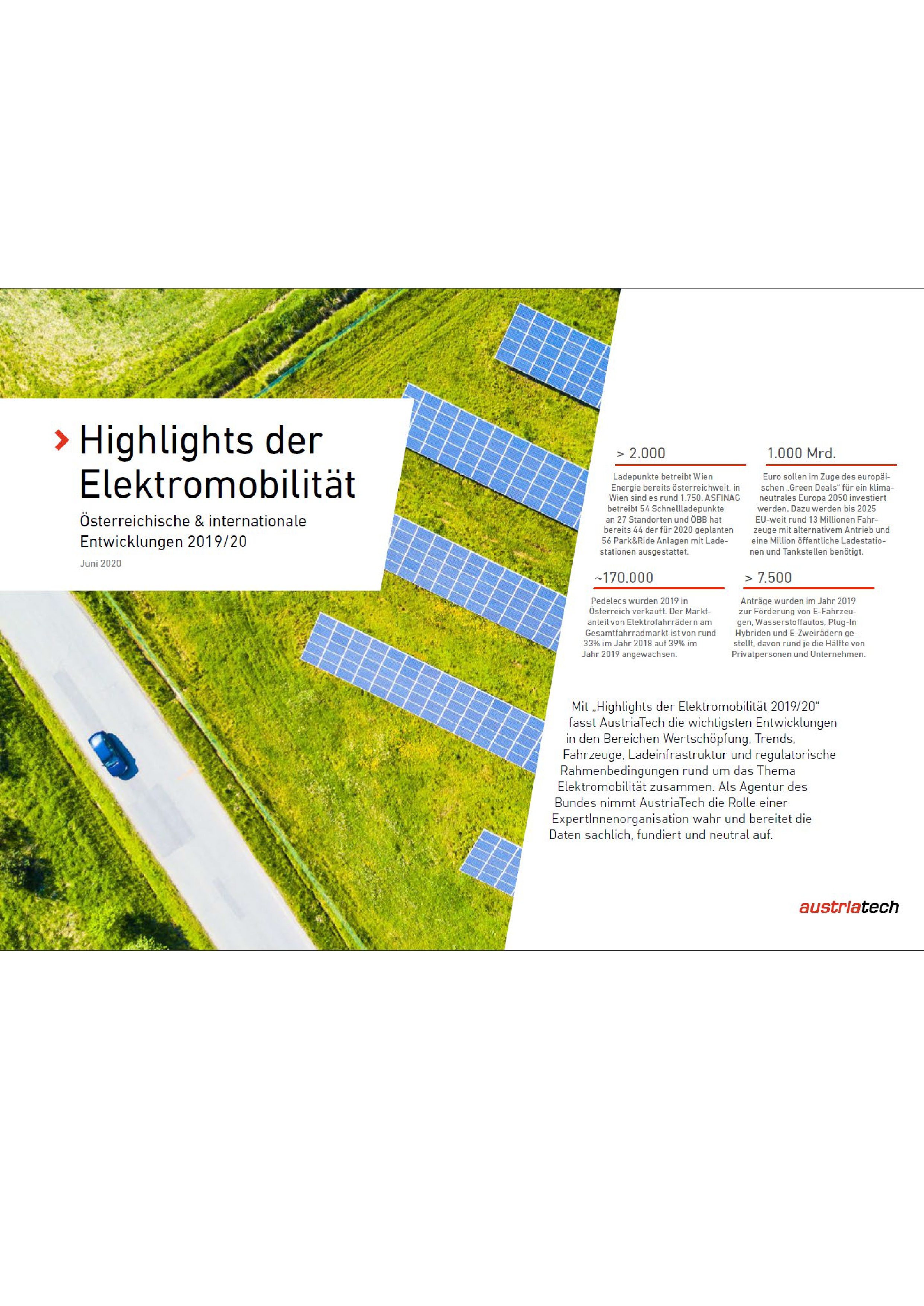 Highlights der Elektromobilität 2020