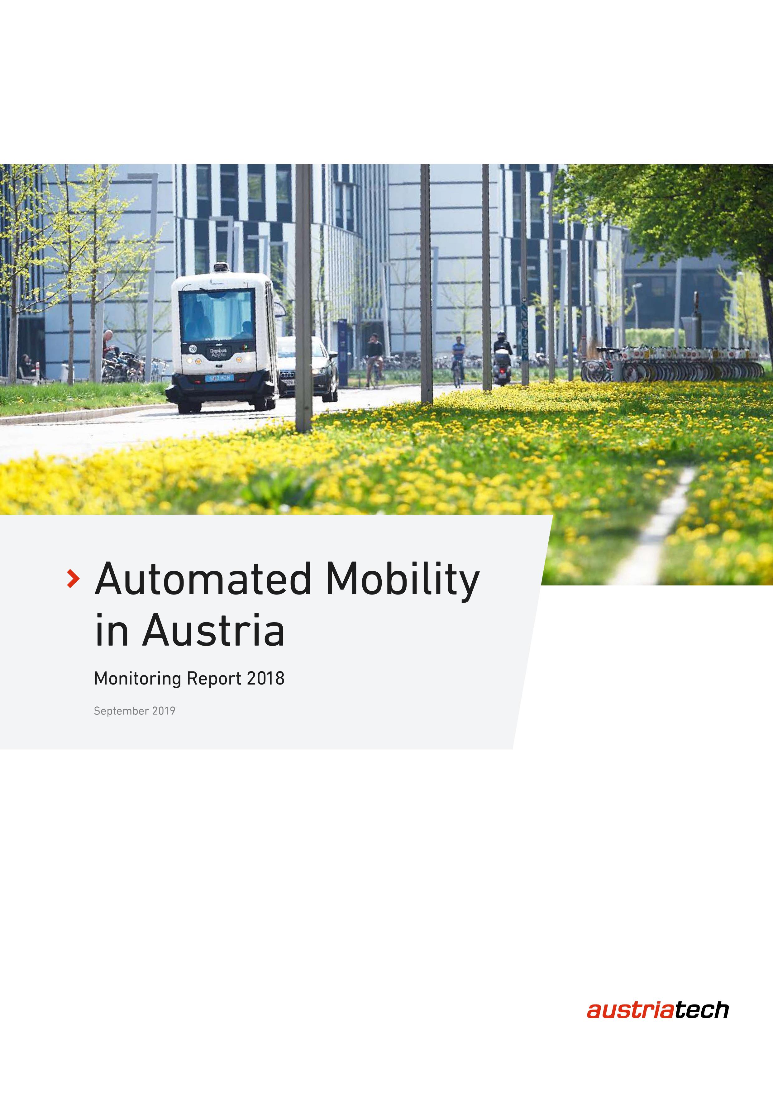 Automated Mobility in Austria Monitoring Report 2018